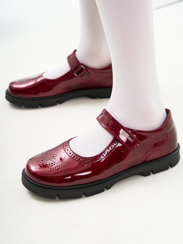 Туфли PABLOSKY для девочки, бордовые фото 2