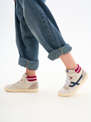 Высокие кеды PABLOSKY для мальчика, бежевые фото 3