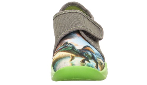 Тапочки Superfit для мальчика, зелёные фото 3