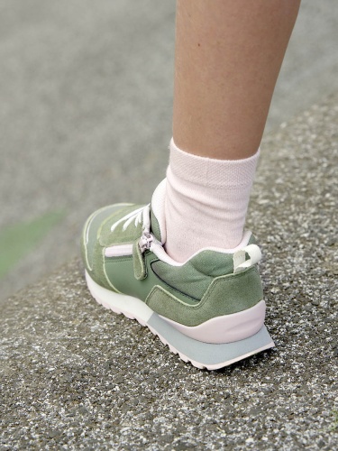 Кроссовки SUPERFIT для девочки, зелёные фото 4