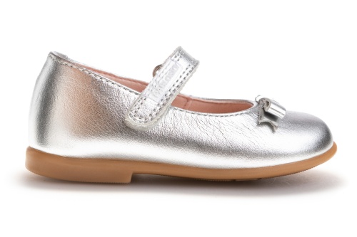 Туфли Pablosky для девочки, серебряные фото 2