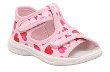 Босоножки SUPERFIT для девочки, розовые