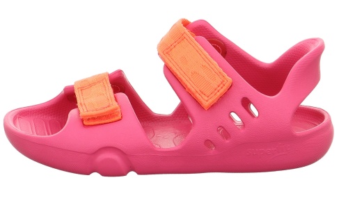 Обувь пляжная SUPERFIT для девочки, розовая фото 6