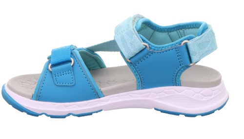 Сандалии SUPERFIT для мальчика, голубые фото 4