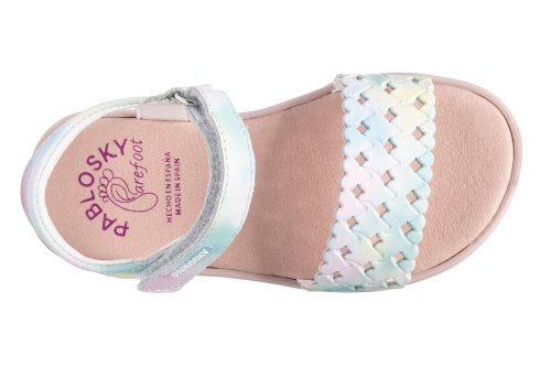 Босоножки Pablosky для девочки, голубые фото 9