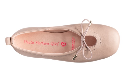 Туфли Paola для девочки, розовые фото 4