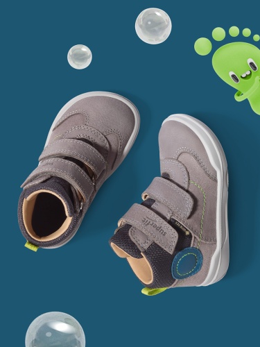 Ботинки Superfit для мальчика, серые фото 2