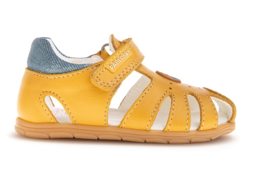Сандалии PABLOSKY для мальчика, жёлтые фото 2