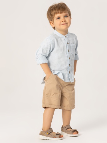 Сандалии SUPERFIT для мальчика, бежевые фото 2