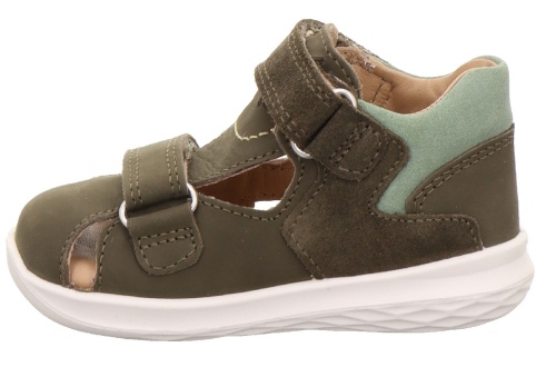 Сандалии SUPERFIT для мальчика, зелёные фото 4