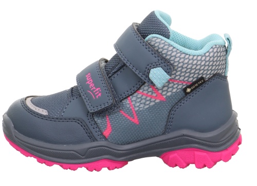 Ботинки Superfit для девочки, синие фото 2