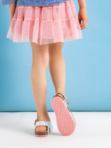 Сандалии БИО PABLOSKY для девочки, перламутровые фото 3