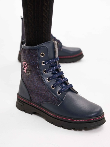 Ботинки PABLOSKY для девочки, синие фото 2