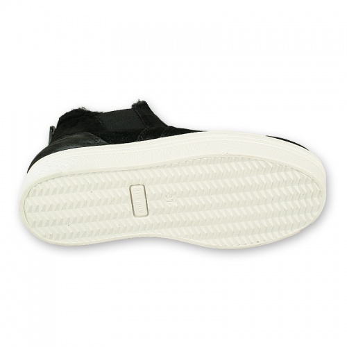 Женские ботинки на танкетке IMAC, чёрные фото 4