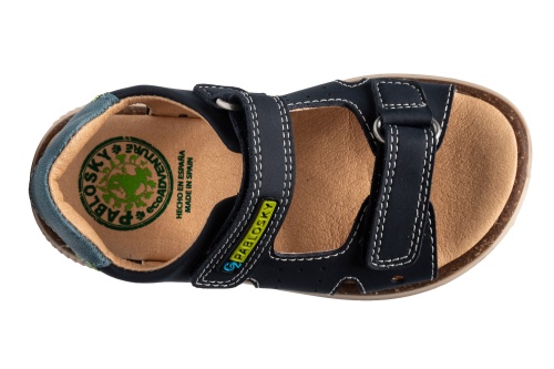 Сандалии Pablosky для мальчика, синие фото 4