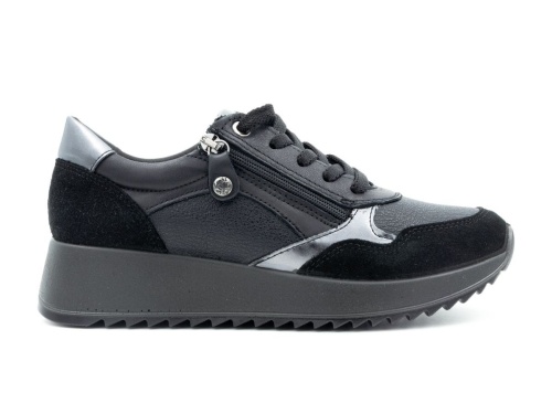 Женские кроссовки IMAC, чёрные фото 2