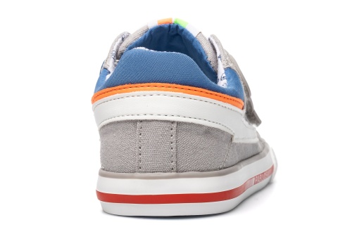 Кеды Pablosky для мальчика, серые фото 3