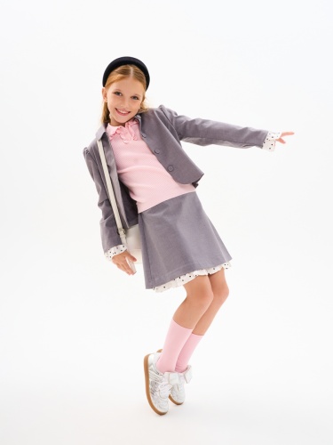 Кеды PABLOSKY для девочки, серебряные фото 4