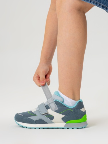 Кроссовки SUPERFIT для мальчика, голубые фото 3