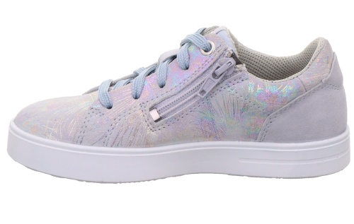 Кеды SUPERFIT для девочки, голубые фото 4