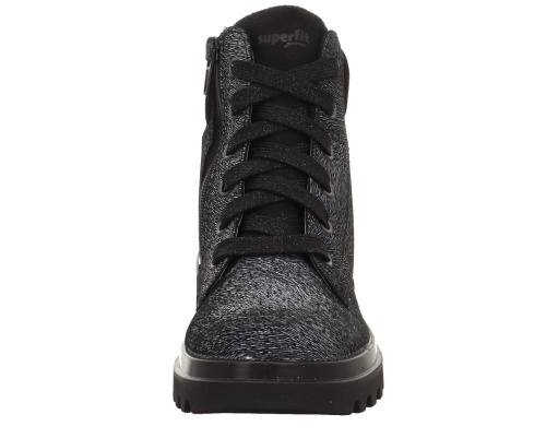 Ботинки Superfit для девочки, чёрные фото 8