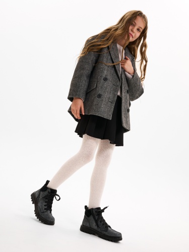 Колготки Pablosky для девочки, молочные фото 5