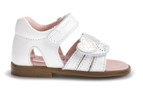 Босоножки Pablosky для девочки, белые фото 2