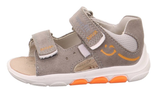 Сандалии Superfit для мальчика, серые фото 2