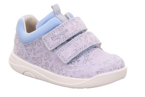 Полуботинки Superfit для девочки, голубые