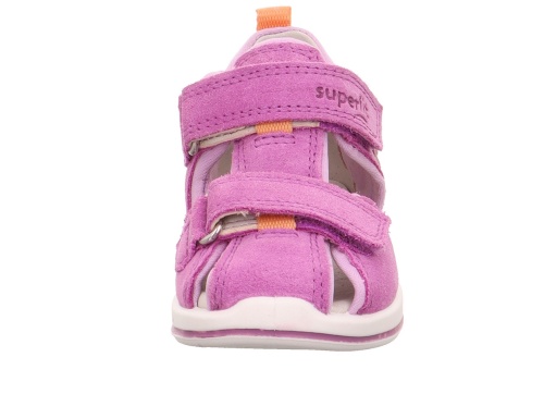 Босоножки SUPERFIT для девочки, фиолетовые фото 3
