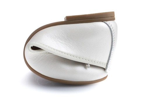 Туфли Paola для девочки, бежевые фото 6