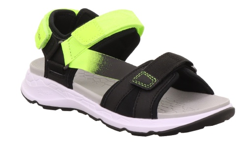 Сандалии SUPERFIT для мальчика, чёрные