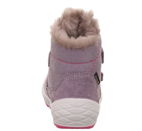 Ботинки Superfit для девочки, фиолетовые фото 5