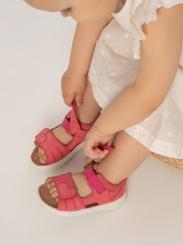 Босоножки SUPERFIT для девочки, розовые фото 3