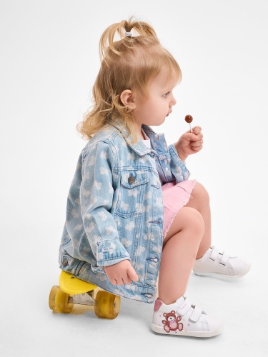 Ботинки PABLOSKY для девочки, белые фото 2