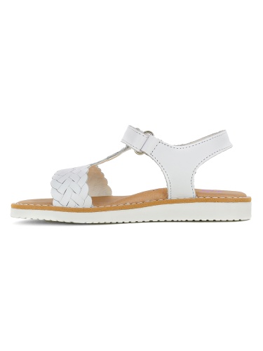 Босоножки Pablosky для девочки, белые фото 4