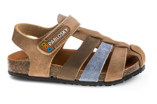 Сандалии БИО Pablosky для мальчика, коричневые