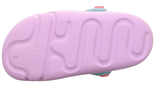 Обувь пляжная SUPERFIT для девочки, фиолетовая фото 10
