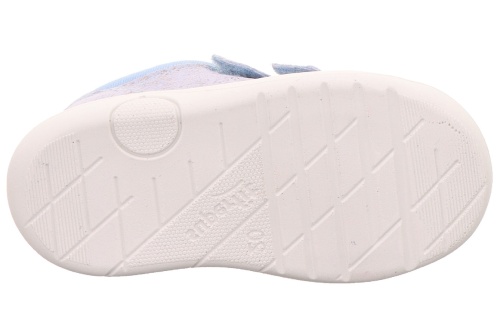 Полуботинки Superfit для девочки, голубые фото 6