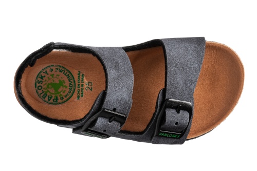 Сандалии БИО Pablosky для мальчика, серые фото 4