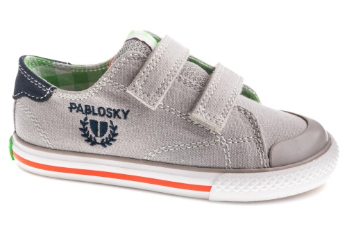 Кеды Pablosky для мальчика, серые