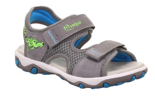 Сандалии Superfit для мальчика, серые