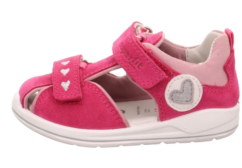 Босоножки SUPERFIT для девочки, розовые фото 2