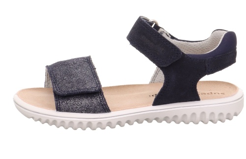 Босоножки SUPERFIT для девочки, синие фото 5