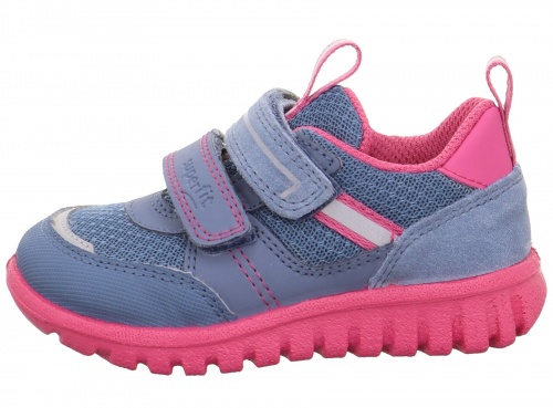 Кроссовки SUPERFIT для девочки, синие фото 2