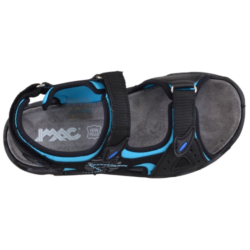 Сандалии IMAC для мальчика, чёрные фото 6